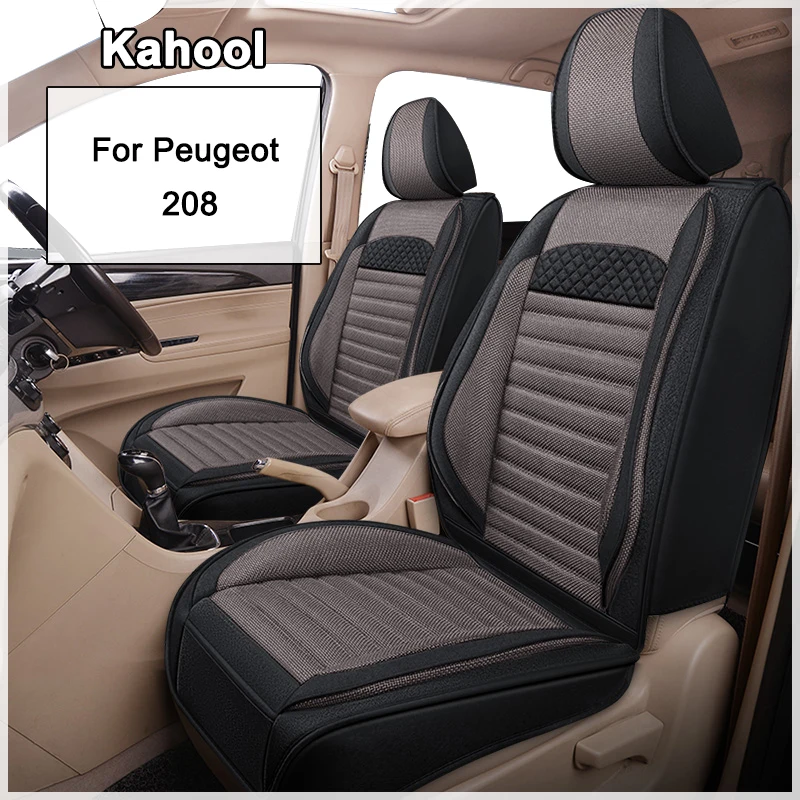 

Чехол для автомобильного сиденья Kahool для Peugeot 208, автомобильные аксессуары, интерьер (1 сиденье)