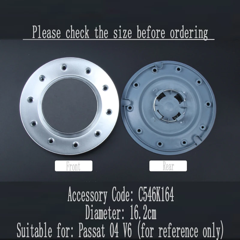

4pcs/set 16.2cm VW Logo car Wheel Center Hub Rim Cap Cover Emblem for VW Volkswagen Passat 04 V6 C546K164 Badge Accessories