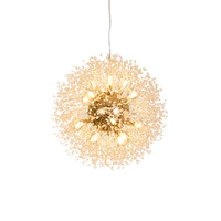 nordic style lamp creative personality crystal model atmosphere lights luxury living room light fixtures snowflake chandelier