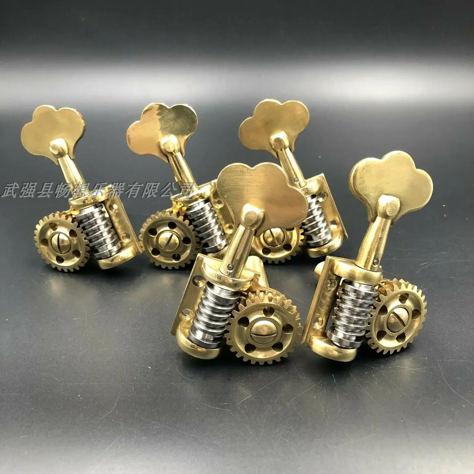 Фото Tuning key 5 strings Copper German-style Double Bass parts machine head peg 3/4-4/4 №1