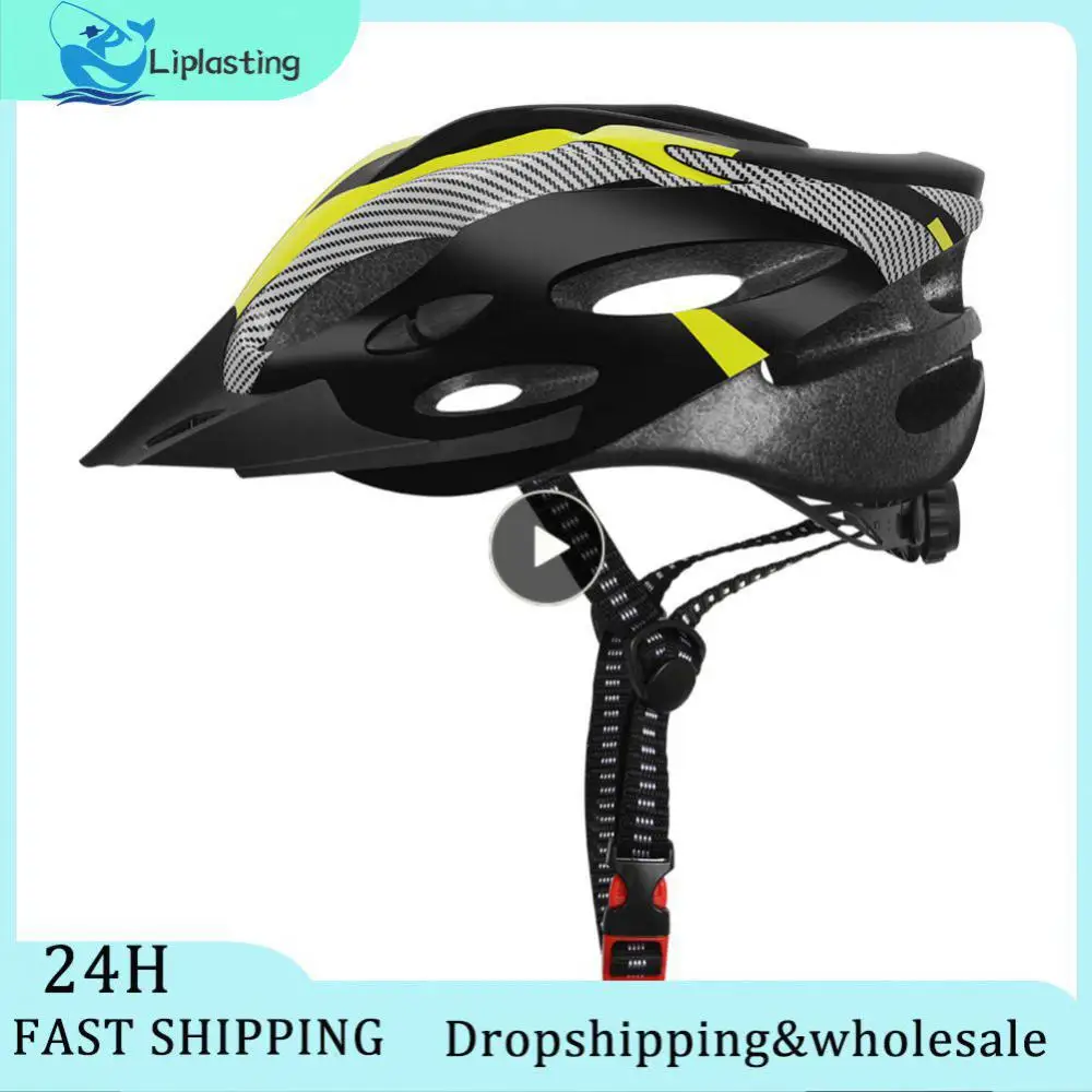 

Riding Equipment Neutral Ultra-light Mountain Bike Helmet Adult Bicycle Helmet Bike Accessories Carbon Fiber Texture Lightweight