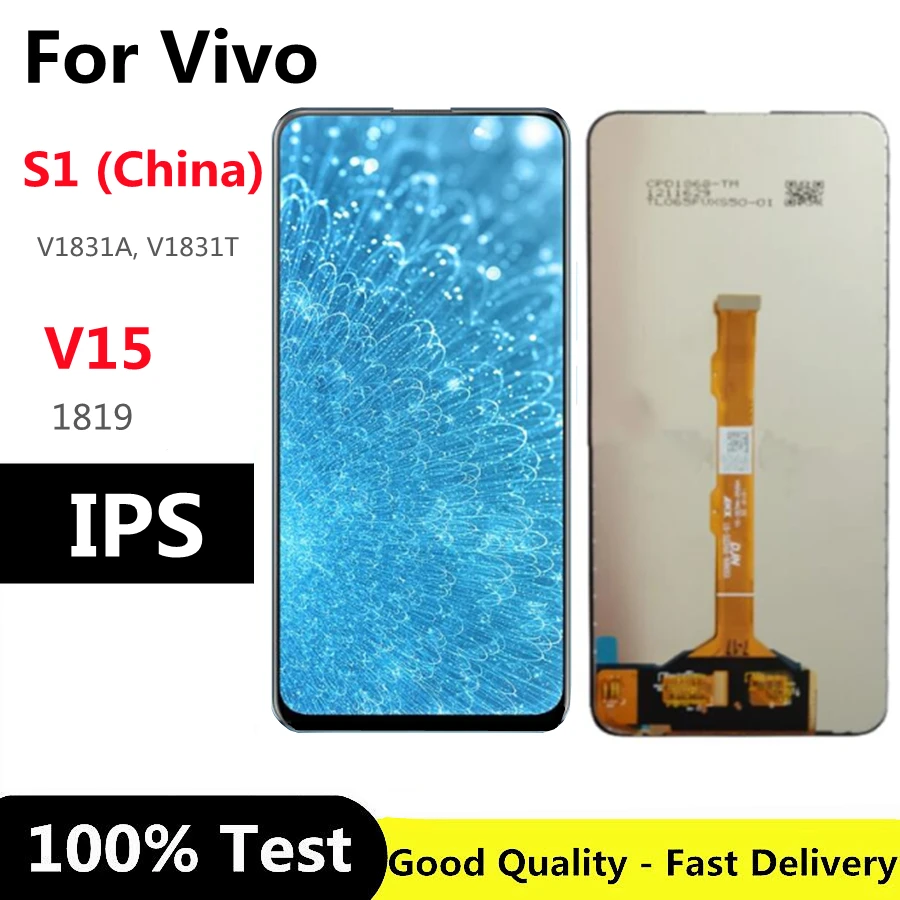 

6.53'' For Vivo V15 1819 LCD Display Touch Screen Digitizer Assembly For Vivo S1 China V1831A V1831T