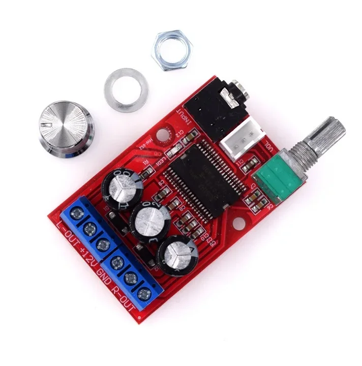YDA138-E плата цифрового усилителя 12 Вт + двухканальная модуля цифровой мощности