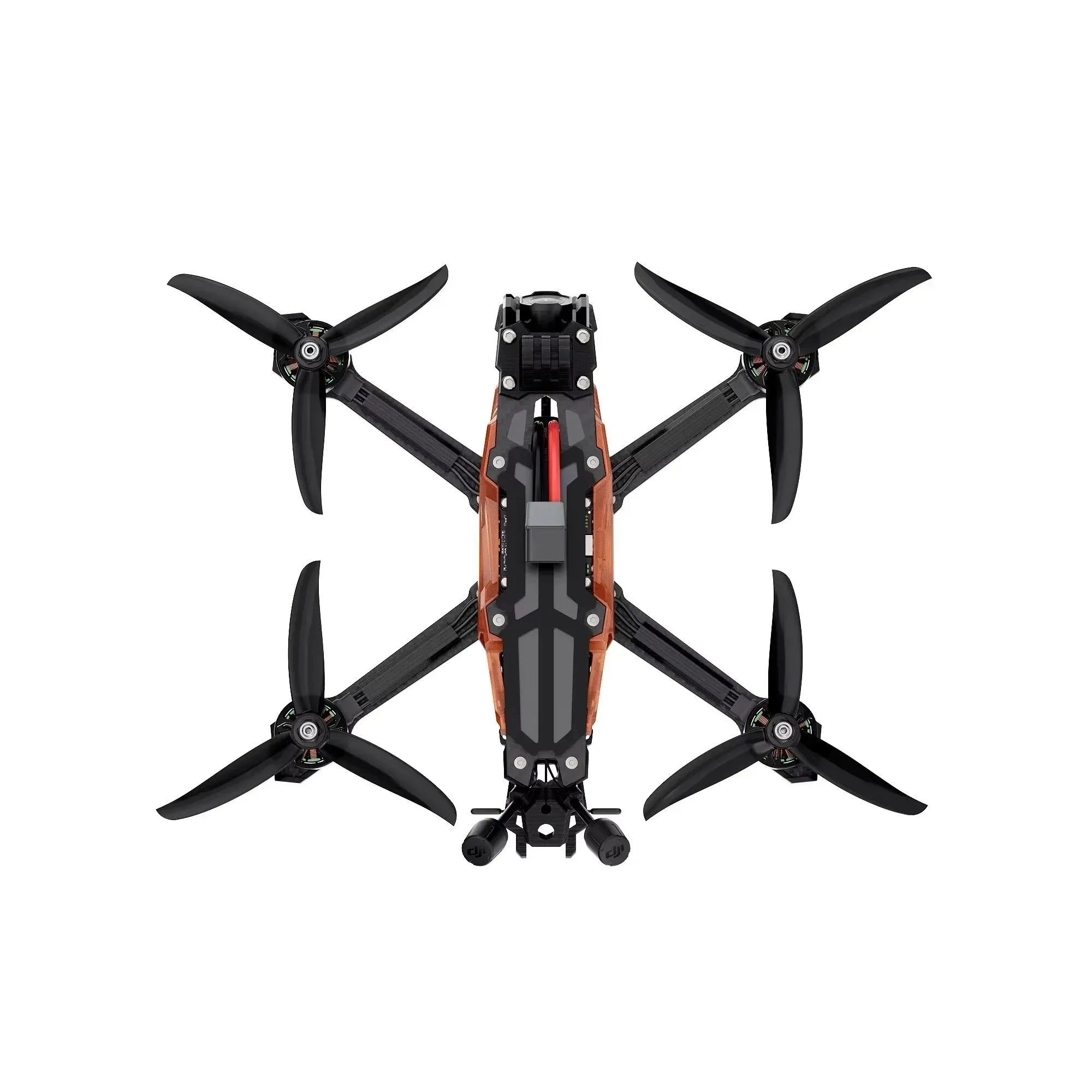 Фото GEPRC Vapor 5-дюймовый FPV-дрон для фристайла и гонок, конструкция рамы X/D для радиоуправляемых квадрокоптеров BNF PNP №4