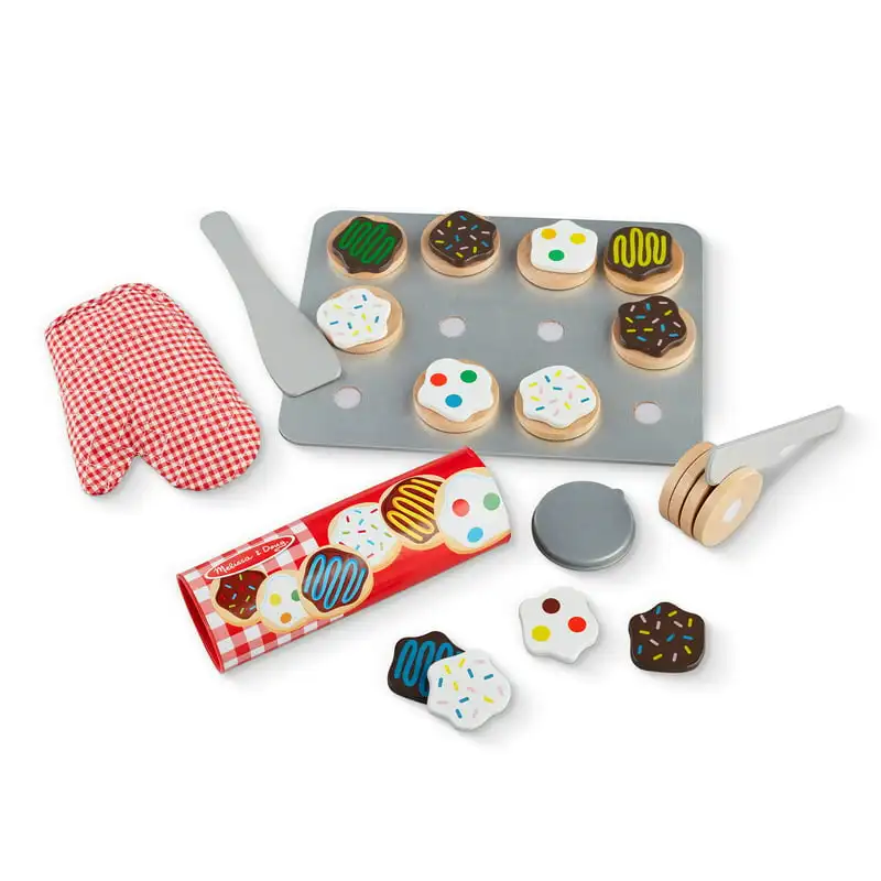 

and Bake Wooden Cookie Play Food Set