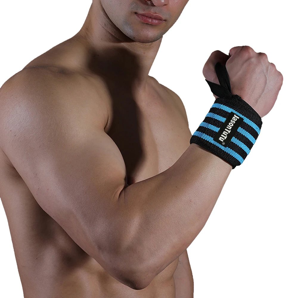 

JINGBA SUPPORT 1 Pair Wristband Wrist Support Weight Lifting Gym Training Wrist Support Brace Straps Wraps Crossfit Powerlifting