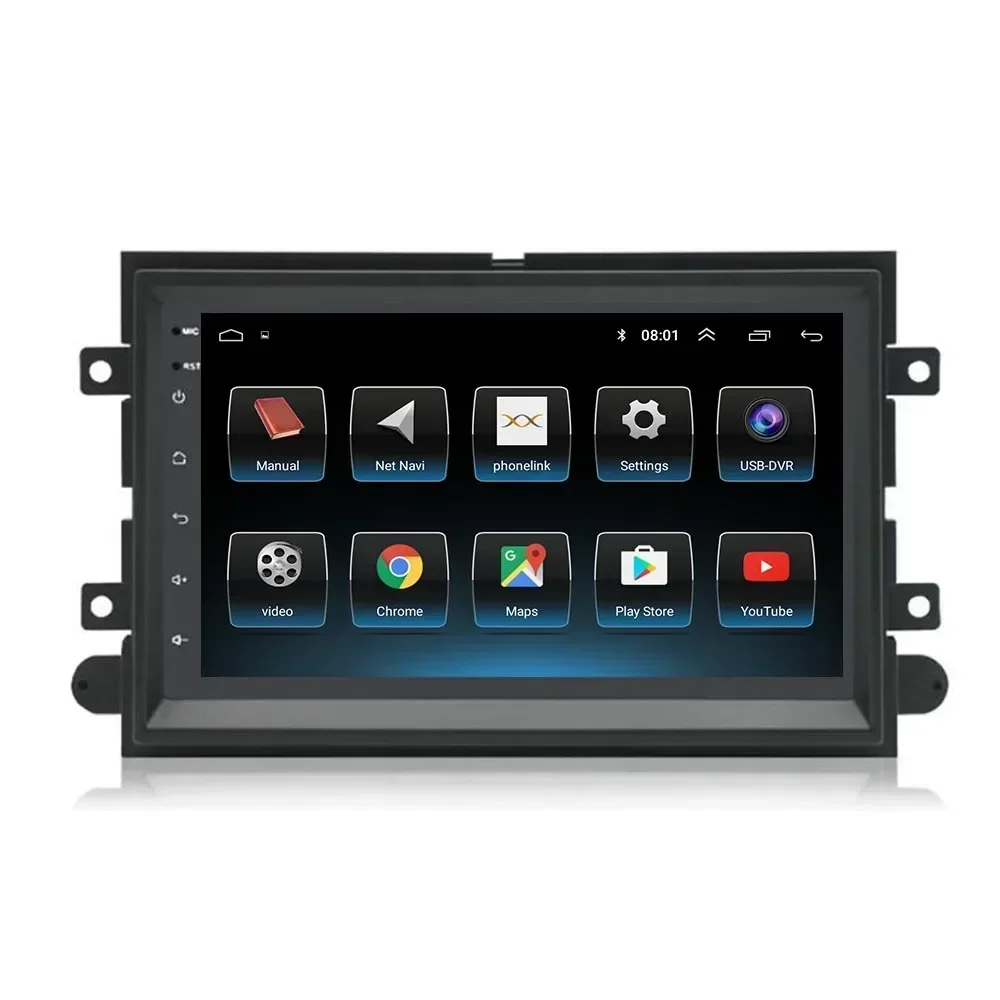 7" Android Car Video Player Radio GPS Navigation for Ford F150 F250 F350 Fusion Mustang Explorer Edge Focus Auto Stereo CarPlay