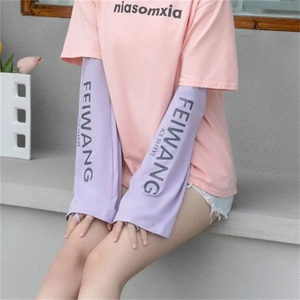 Integrated Seamless Design Armguard Sleeve Fabric Name Nylon Cycling Armguard Sleeve Sweat-absorbing Sunscreen Long Arm Cover