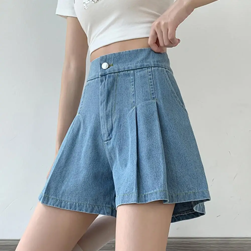 

Woman Shorts Breathable Summer Pants Ladies Wide Leg Shorts Oversized Casual Pants