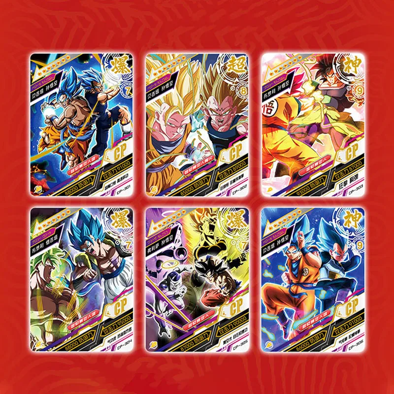 Новая роскошная версия флэш-карт мультяшная аниме-фигурка Dragon Ball легенды Super Saiyan