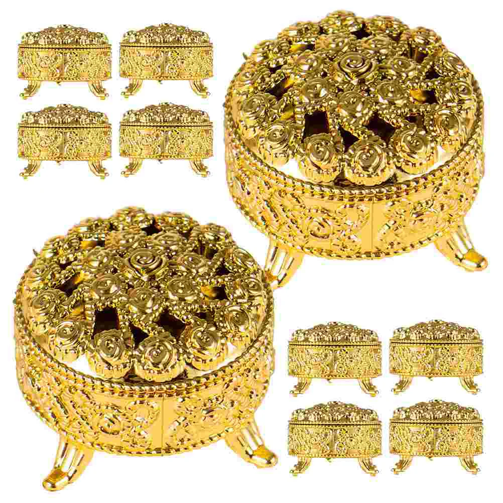 

10pcs Party Candy Boxes Wedding Round Gift Box Favor Boxes For Wedding Favor Boxes Dessert Boxes