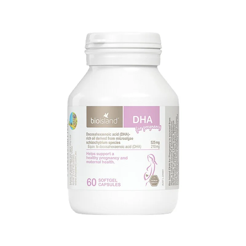 

60 pills pregnant women DHA during pregnancy lactation brain supplement eye nutrition vitamins