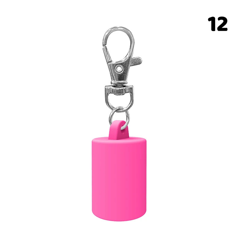 Портативная сумка для губной помады, косметичка, сумка для бальзама для губ, держатель для ключей, защитный чехол для губной помады, крышка в мультяшной форме для бальзама для блеска для губ