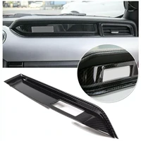 car inner co pilot dashboard cover trim for ford mustang 2015 high quality abs carbon fiber black dashboard trim cover