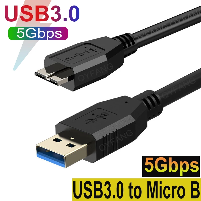 Внешний кабель для жесткого диска 5 Гбит/с USB 3,0 к Micro B кабель HDD кабель Micro Data Кабель SSD Sata кабель для Samsung жесткого диска