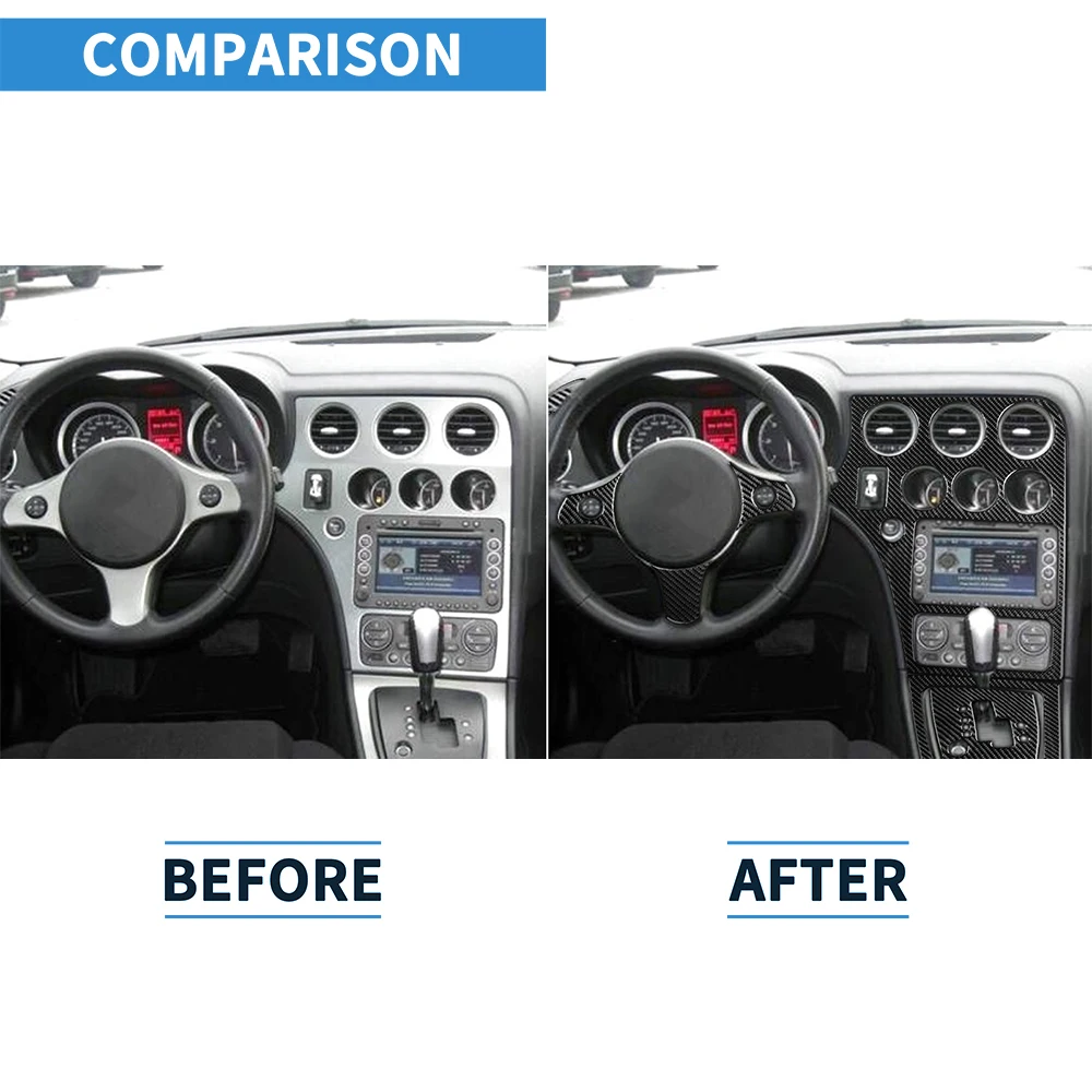 Наклейка из углеродного волокна для Alfa Romeo 159 2005-up