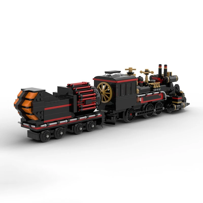 880 шт. MOC Назад в будущее Jules Verne Time Train модель креативные идеи детские игрушки
