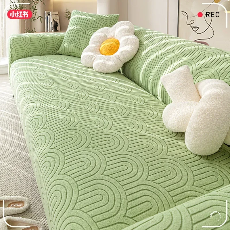 Уютный толстый эластичный чехол для дивана Эластичный жаккардовый кресла с