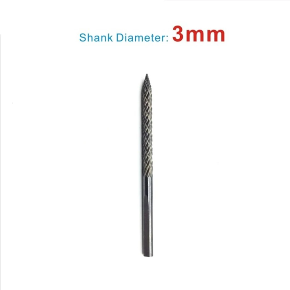 Carbide Cutter Rotary Burrs 3-12mm Shank Mushroom Nail Tyre Repair Drill Bit Patch Plug Tire Pneumatic Tool Accessories |