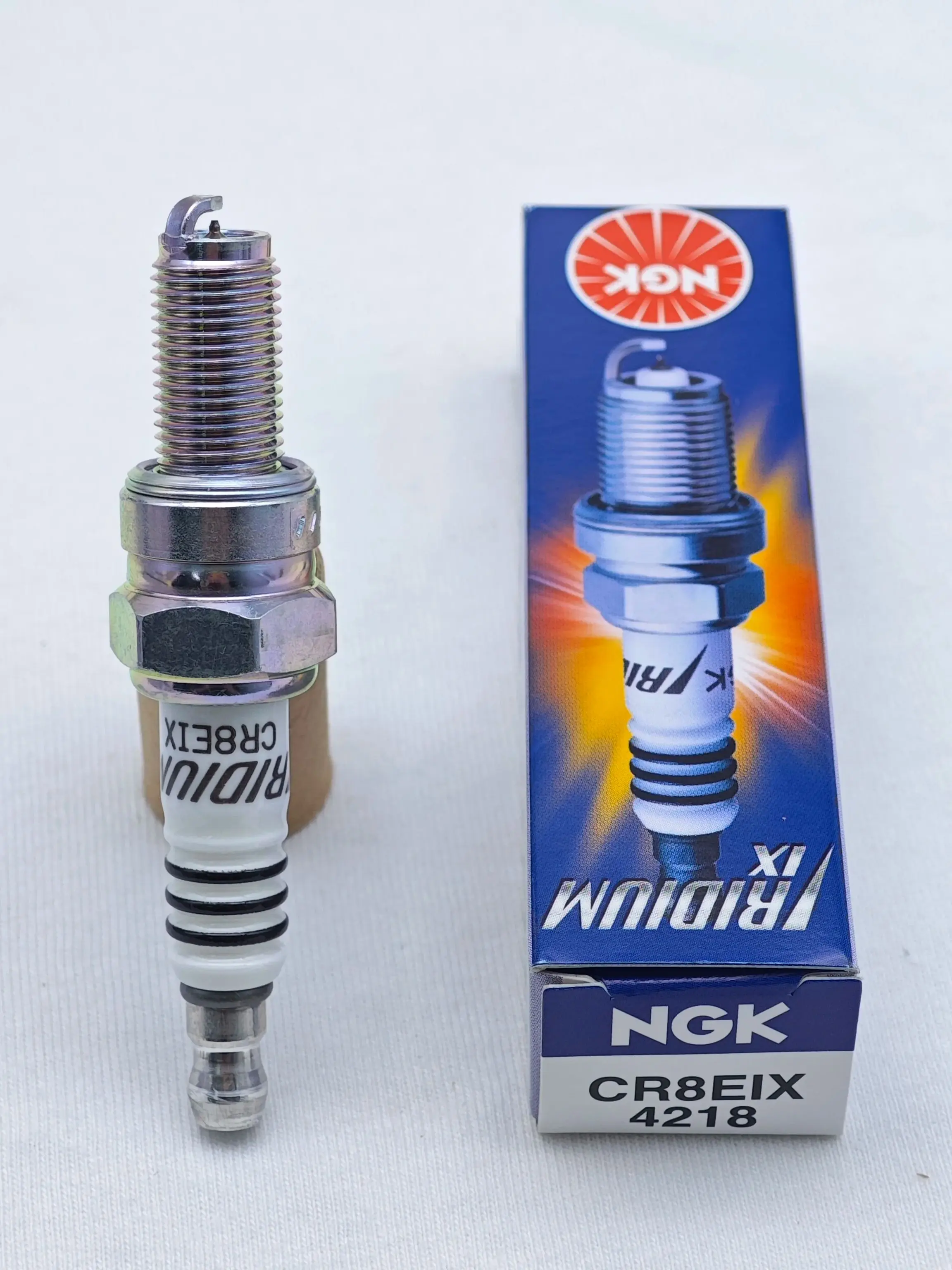 1 шт. оригинальная мотоциклетная свеча зажигания NGK Iridium CR8EIX 4218, обновление CR8E CR8EK