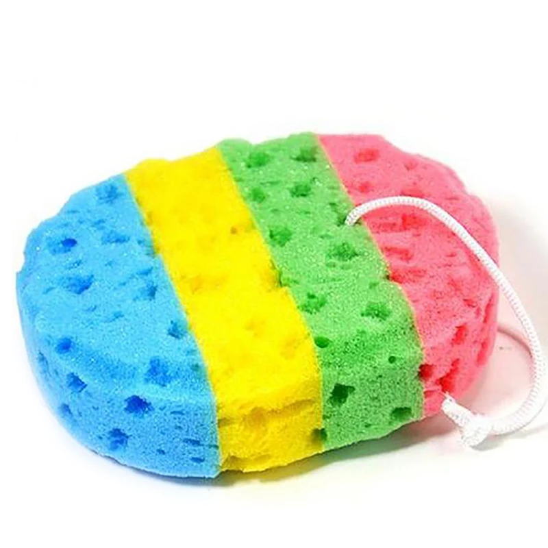 

Bath Sponge Body Scrub Exfoliating Hair Brush SPA Foam Shower Accessories Skin Care Tool Body Massage for Dead Skin Remover