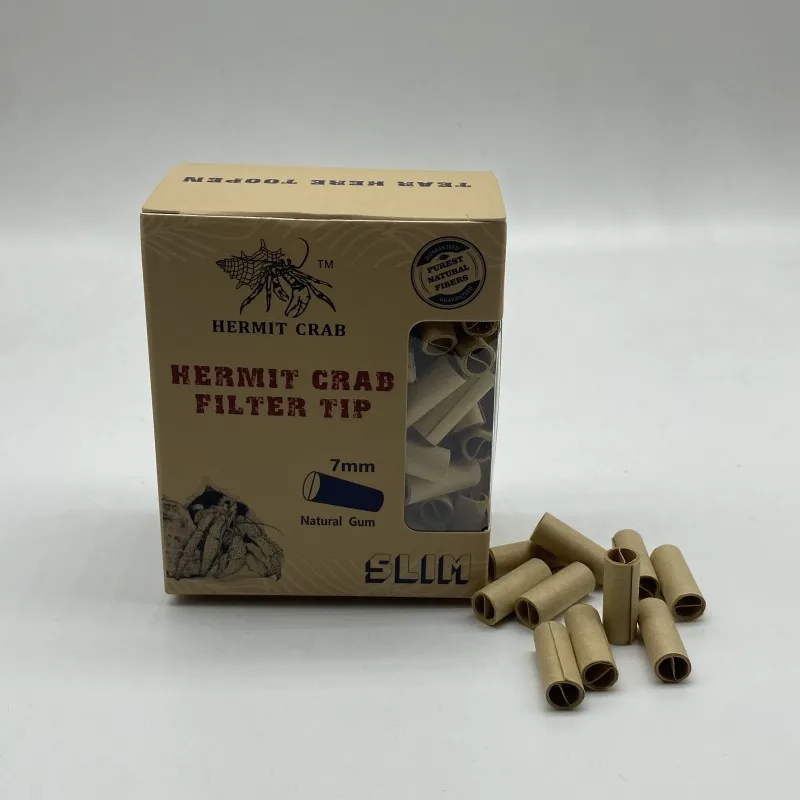 100 шт. 7 мм в рулоне наконечников натуральный предварительный заказ для рулонной