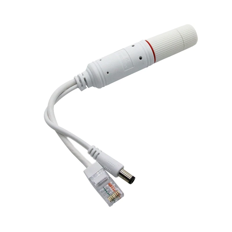 

48V to 12V POE Spliter Waterproof With Video Power Adapter Cable Supply Module