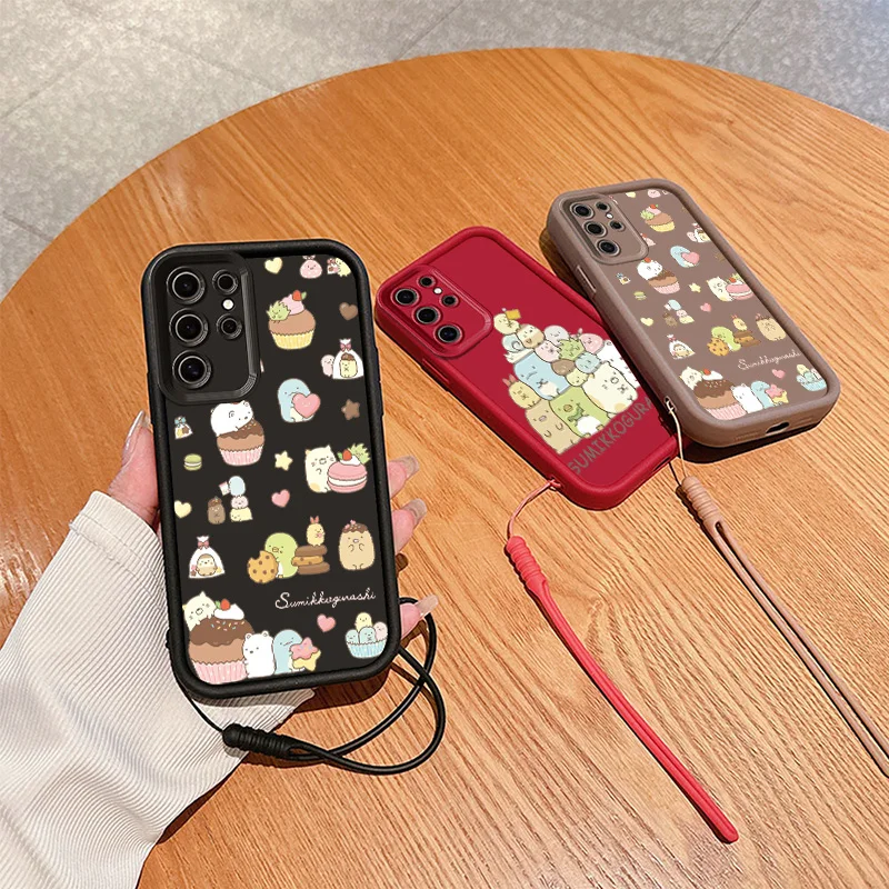 S-Sumikko G-Gurashi Eyes лестница веревка Чехол для телефона Xiaomi 12T 11Lite 14 Poco F5 F4 2 X5 4 3 M3 Redmi 9AC