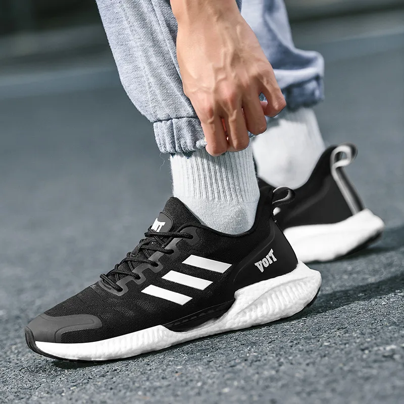 Sneakers Men's Running Shoes Mesh Breathable Lightweight Shock-absorbing Fashion Walking Shoes High Quality Men's Casual Shoes