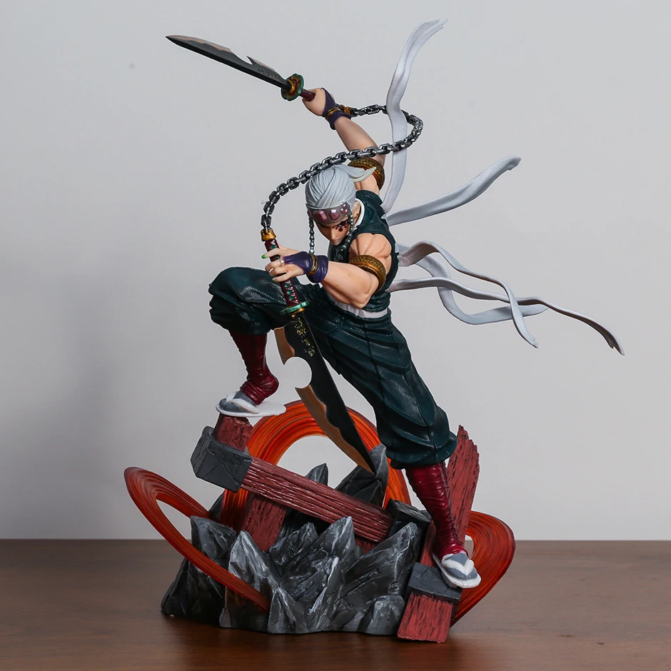 

Demon Slayer Battle Uzui Tengen PVC Figure Collectible Doll Brinquedos For Gift
