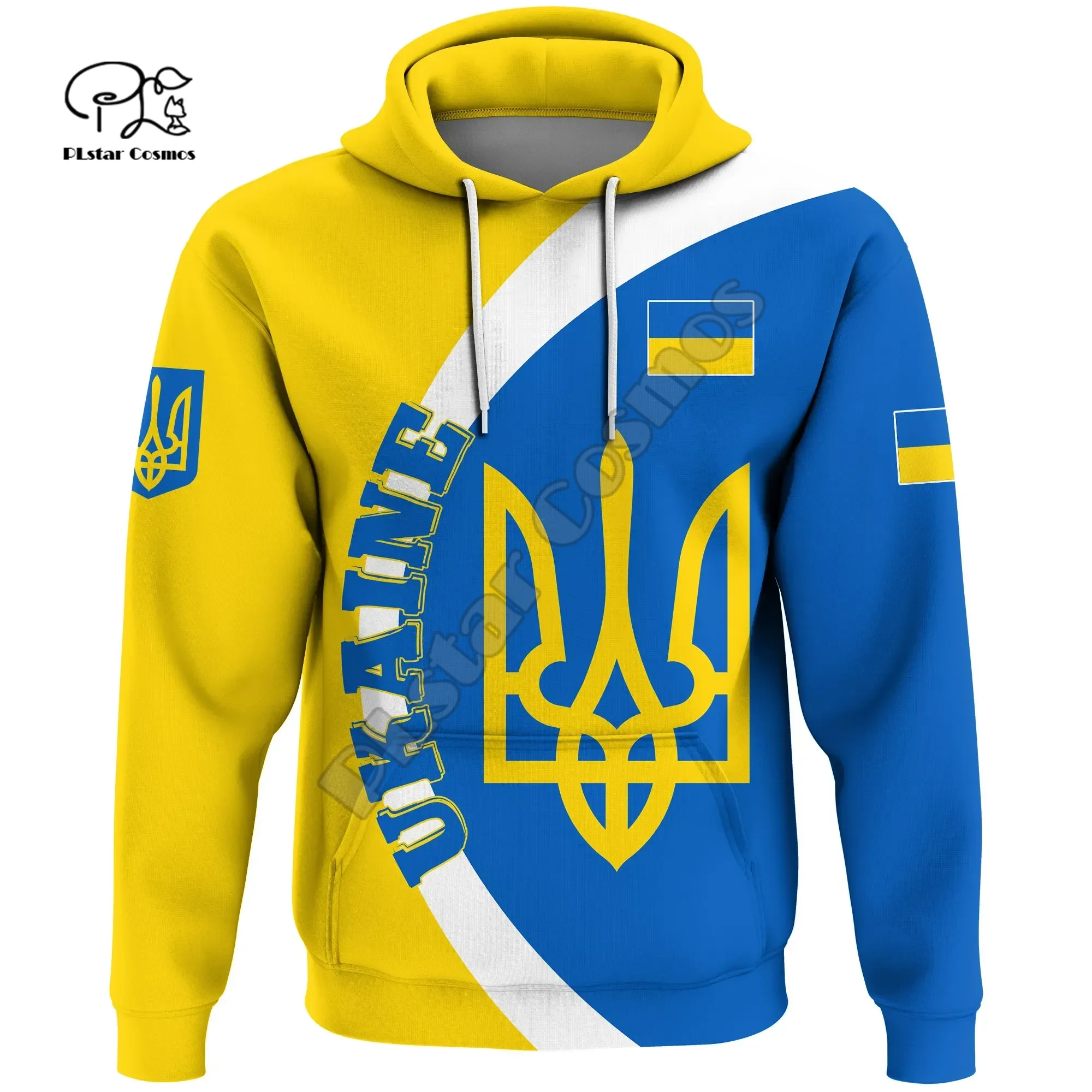 

PLstar Cosmos Country Flag Ukraine Colorful Tribal NewFashion Tracksuit 3DPrint Men/Women Streetwear Pullover Casual Hoodies A9