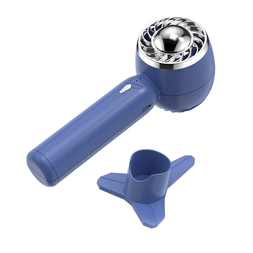 

Портативный мини-вентилятор, ручной Перезаряжаемый USB-вентилятор с тремя скоростями, для путешествий и прогулок