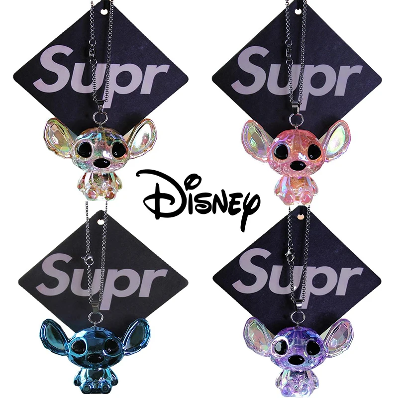 

Disney Stitch Car Fragrance Cartoon Lilo & Stitch Model Doll Pendant Anime Car Perfume Deodorizing Fragrance Mirror Decorations