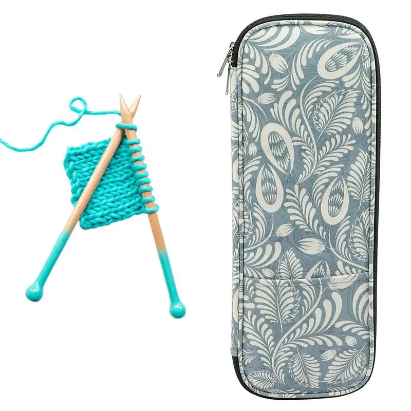 

Спицы для вязания, крючки для вязания, портативная прочная сумка для хранения вязальных спиц