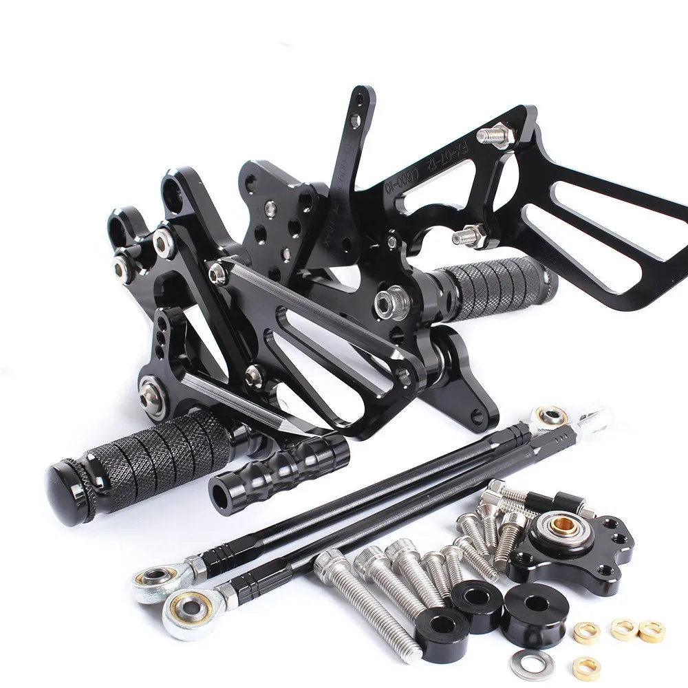 

For HONDA CBR1000RR CBR 1000 RR Fireblade 2004 2005 2006 2007 Motorcycle Adjustable Rearset Rear Set Foot Pegs Pedals Footrest