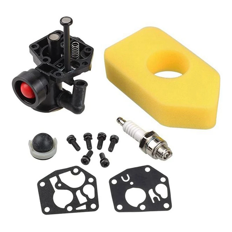 Карбюратор 3X 795477 691859 692211 пружина регулятора 698369 воздушный фильтр ДЛЯ Briggs &amp Stratton