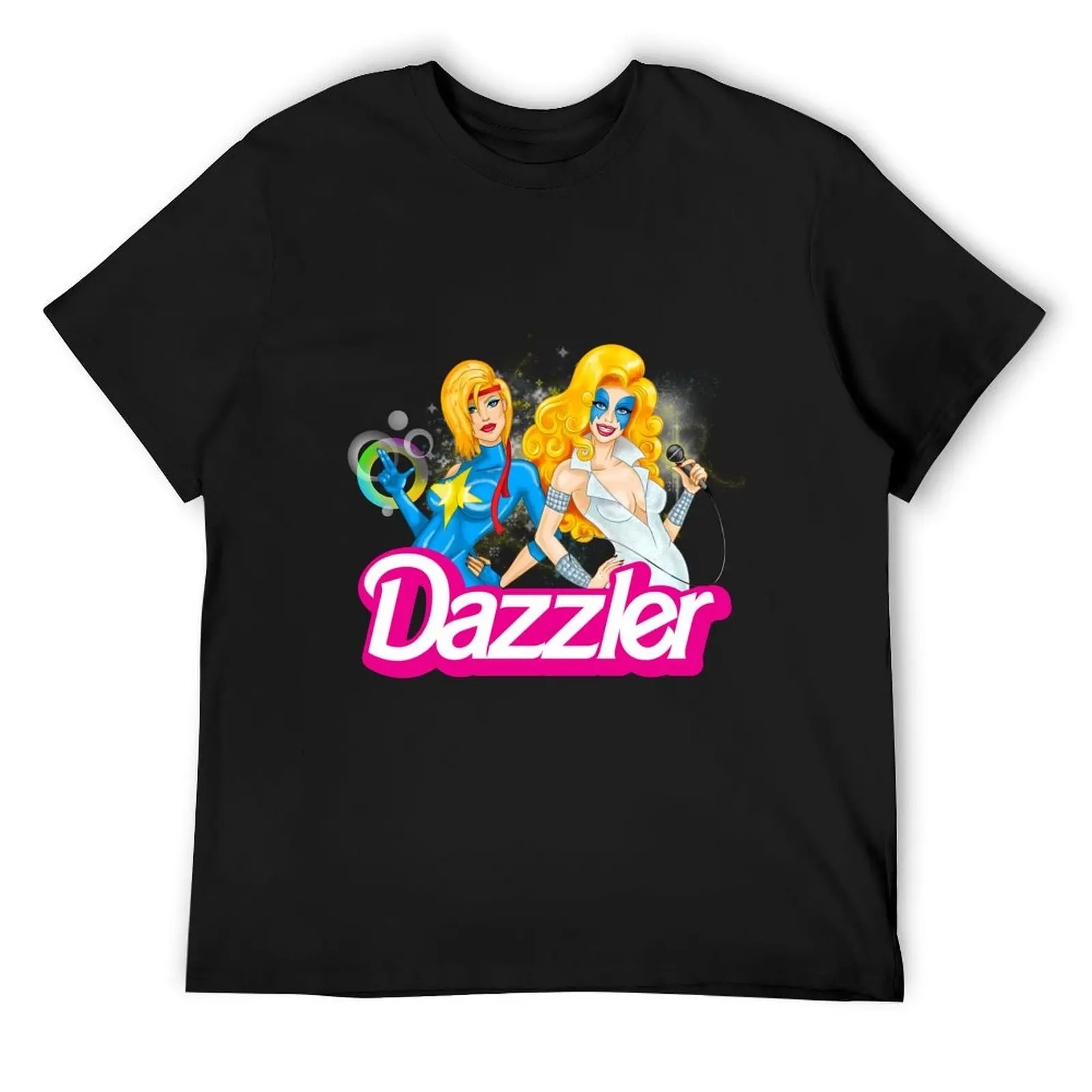 Dazzlers! T-Shirt oversized t shirt boys animal print custom cute clothes mens cotton shirts