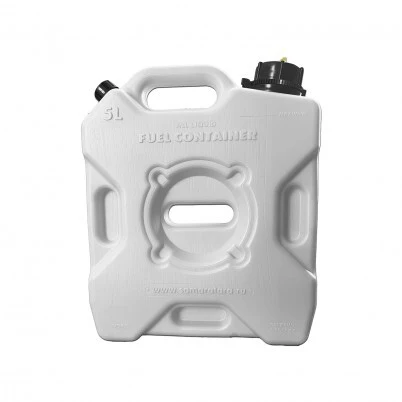 Канистра ЭКСТРИМ Драйв Плюс (5 литров с клапаном белая) | Petrol Cans