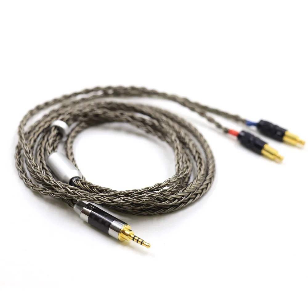 4-контактный Xlr 4 2 5 мм 16 ядер кабель для наушников ATH-AP2000Ti 750 770H 990H ADX5000 MSR7B