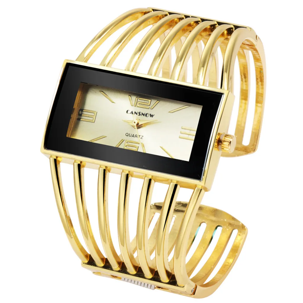 

Luxury Fashion Women Watches Shining Dial Design Qualities Ladies Quartz Wristwatches Diamond Square Female Alloy Bracelet Clock