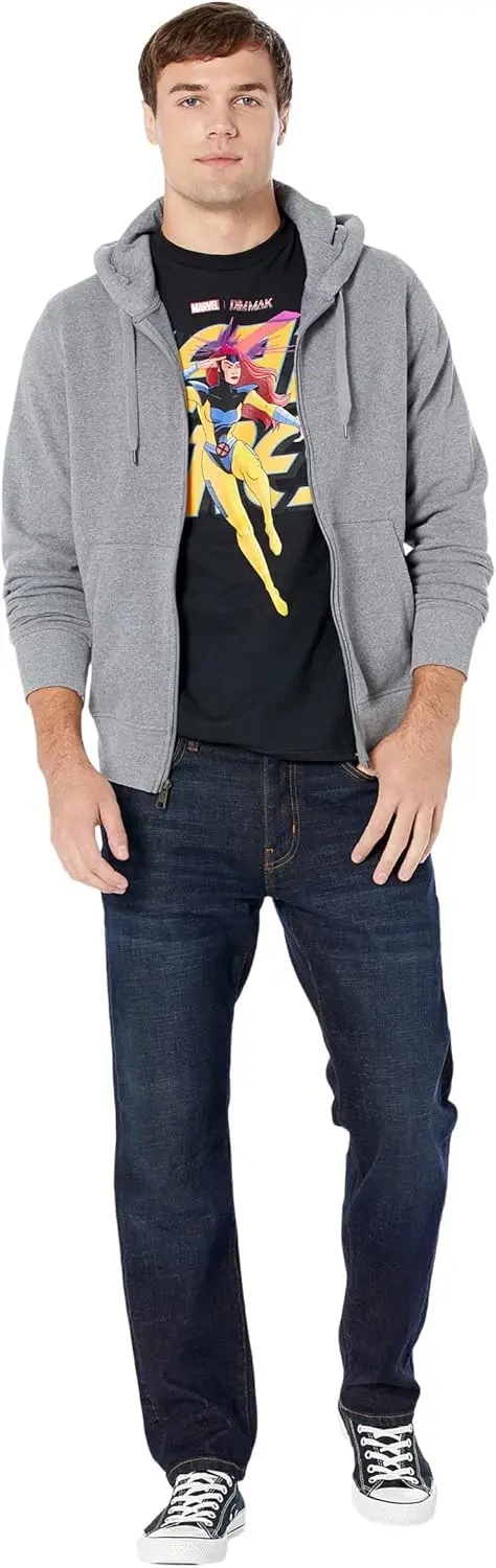 Dim Mak Unisex x X-Men - Джуйская серая футболка