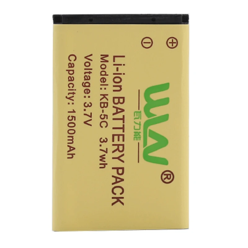 KB-5C 1500mAh литий-ионный аккумулятор для WLN KD-C1 KD-C2 KD-C10 KD-C50 KD-C51 KD-C52 совместимый RT22S RT15