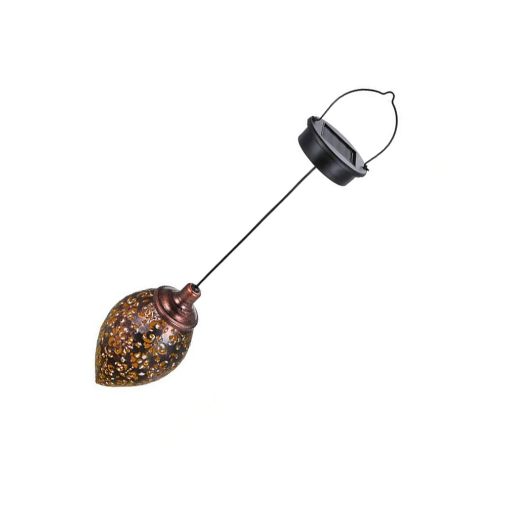 

Фонарь на солнечной батарее, работающий от батареек, IP55, водонепроницаемый перезаряжаемый подвесной фонарь для газона