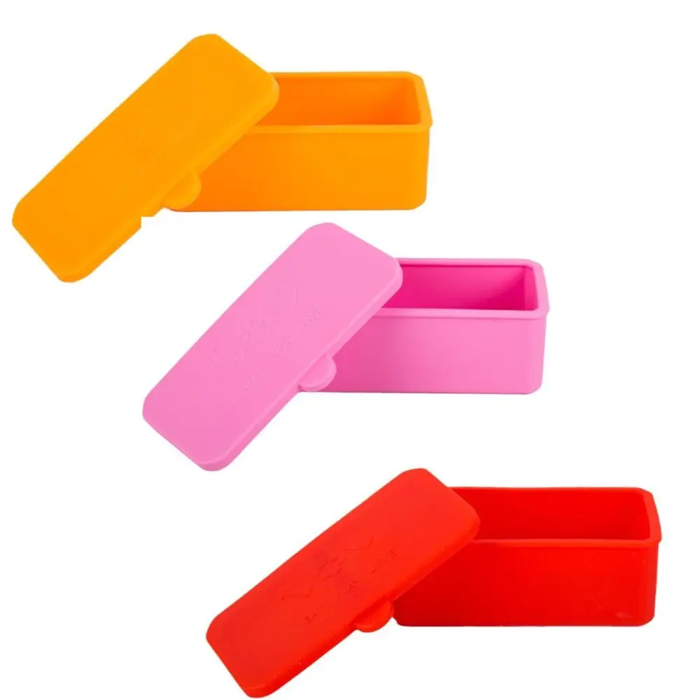 Набор Силиконовых Пищевых Контейнеров Прочная Термостойкая Чаша Для