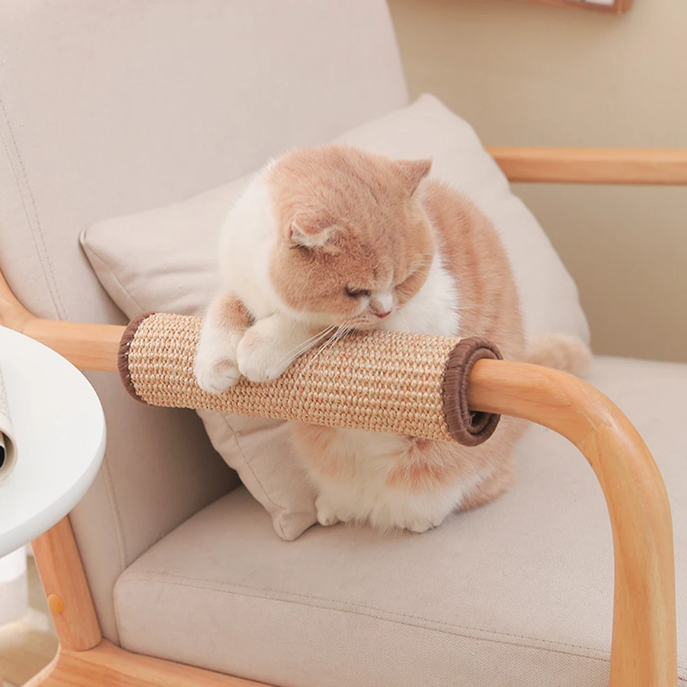 

Pet Cat Sisal Mat Scratch Board Protection Sofa Anti-Cat Scratch Wear-Resistant Grinding Claws No Chips Cat Pet Mat Supplies
