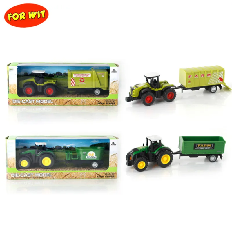 

Toys Farmer Cart, Farm Use Tow Car Model, Agricultural Tractor Variety Style Two Color Trailing Truck Suit, Adult Child Hot Sell