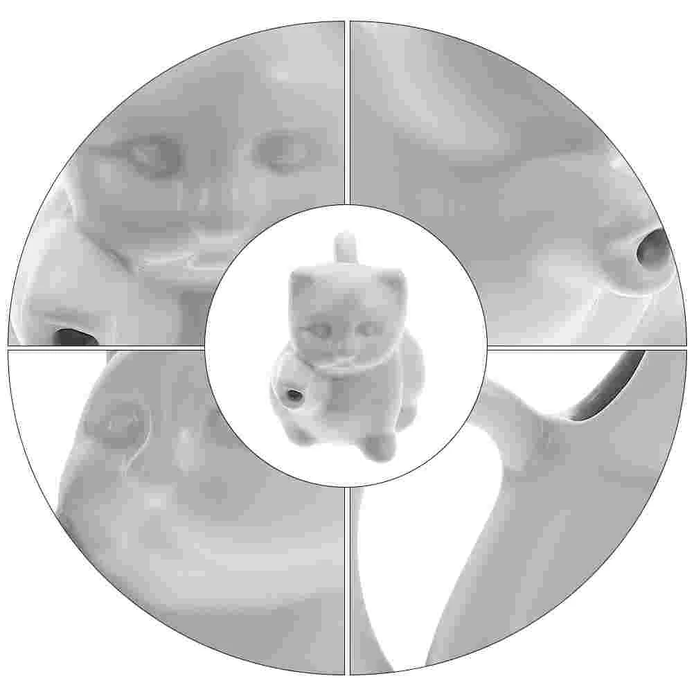 Керамический чайник в форме кошки 2 шт. |