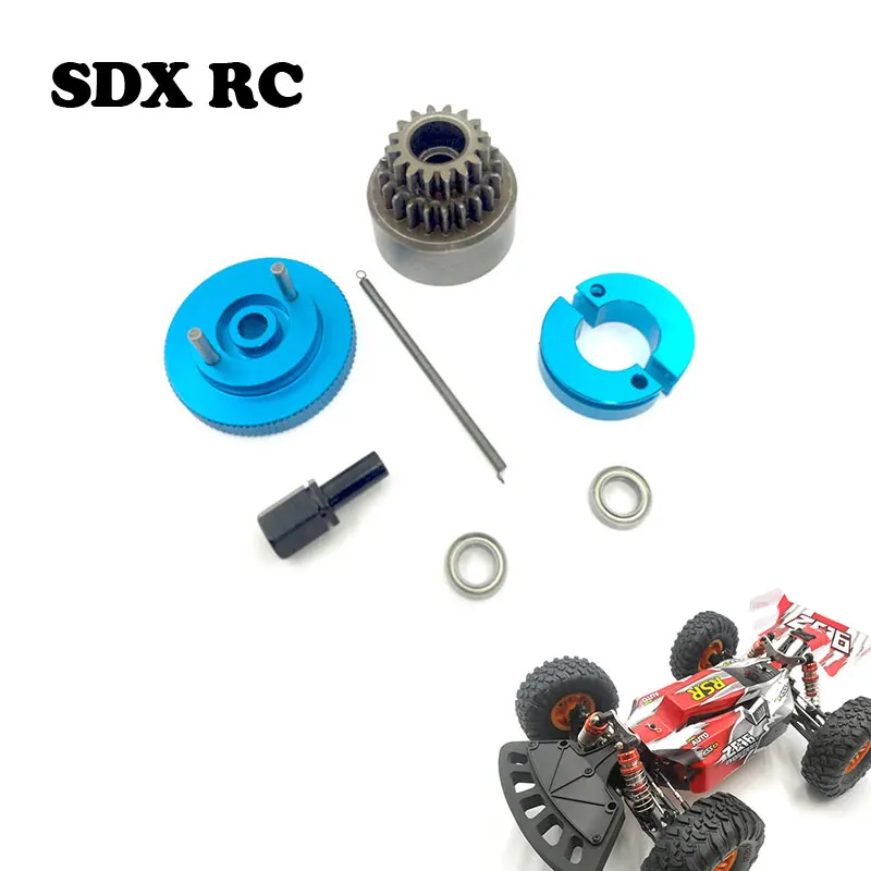 

1Set Complete Flywheel Clutch bell 16T & Shoes Spring Ball Bearings 5x10x4 mm Nitro Engine Parts For HSP 1/10 Buggy Truck Truggy