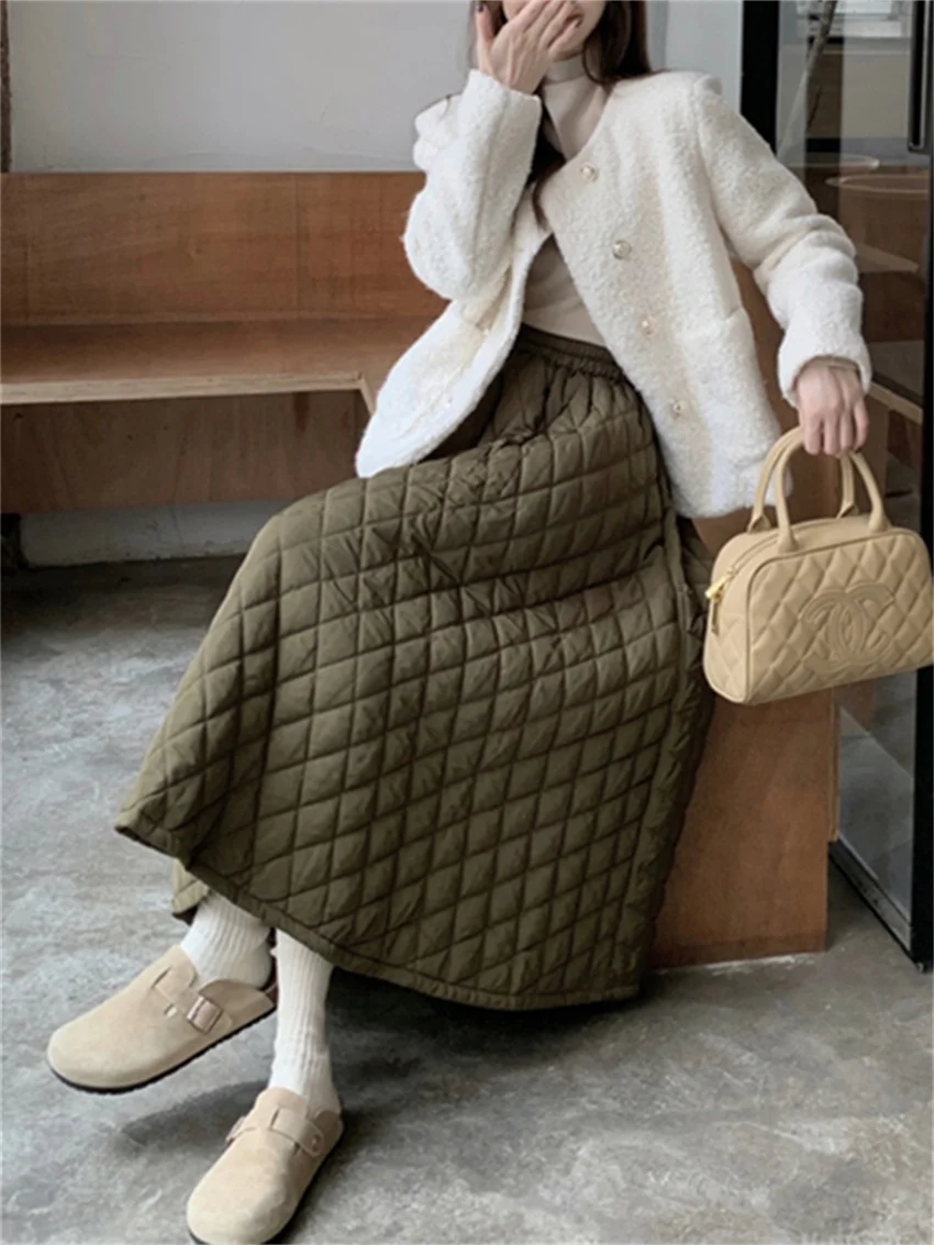 Женская длинная юбка с хлопковой подкладкой Alien Kitty универсальная уличная