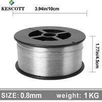 kescott high quality welding wire mig flux cored 1kg 0 8mm 1 0mm self shielded gasless stainless steel wire er308 flux cored wir